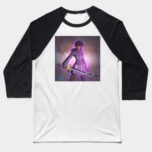 Sword girl Baseball T-Shirt